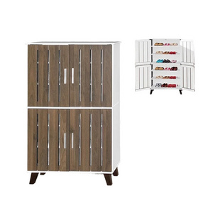 Space Saving Entry Furniture 4 Doors High Shoes Cabinet SC304NM Shoe Racks for home