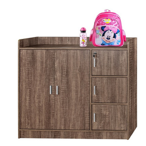 New Arrival Wardrobe for Children Bedroom Kids Clothes Cabinet with Doors and Lock ES-CW2011