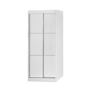 Cascio Wardrobe W208 White Closet Organizers and Storage for Bedroom H1900 x W800 x D550