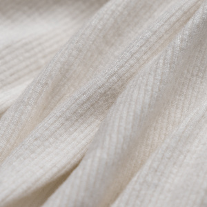 Wholesale Eco Friendly Jersey Rib Knit Fabric Bamboo Viscose Fabric for Clothes