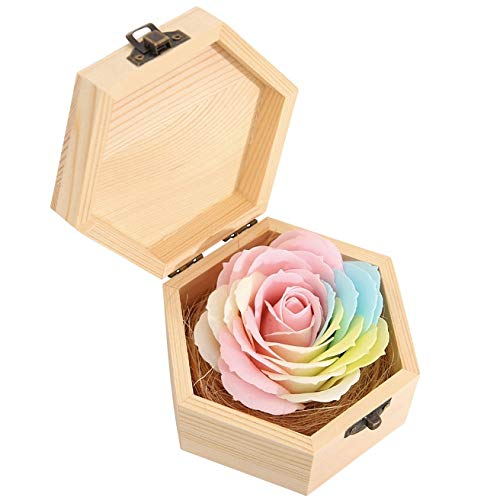 Mini Pendant With Hinged Lid Hexagon Rustic Nesting Crates Sublimation Square Hinged Jewellery Ring Wood Box