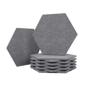 Polyester Sound Absorbing acoustic foam panels Fabric Wrapped pet Acoustical Wall Panels acoustic material for Cinema