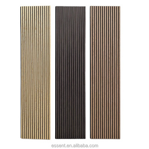 Natural Akupanel Oak Walnut Indoor Wood Absorbing Sound Proof Wall Acoustic Panels