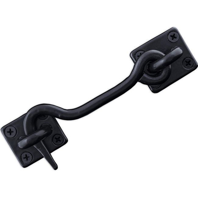 New Iron Double Sided Slide Bolt Latch Door Lock For Locking Barns Sliding And Double Doors Gates Garage And Shed Doors