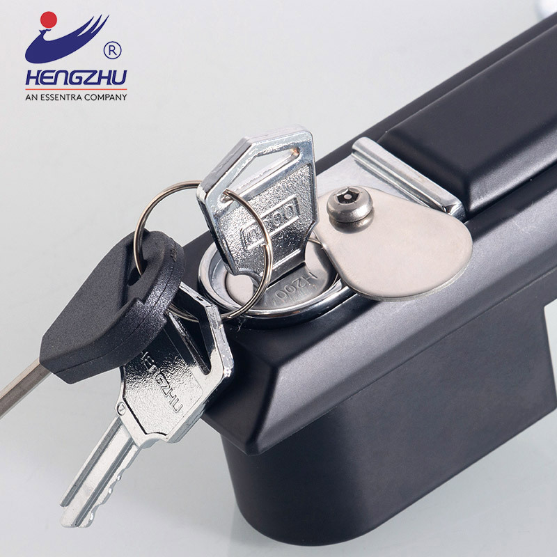 Hengzhu MS4008Z black padlock Plane cabinet door lock