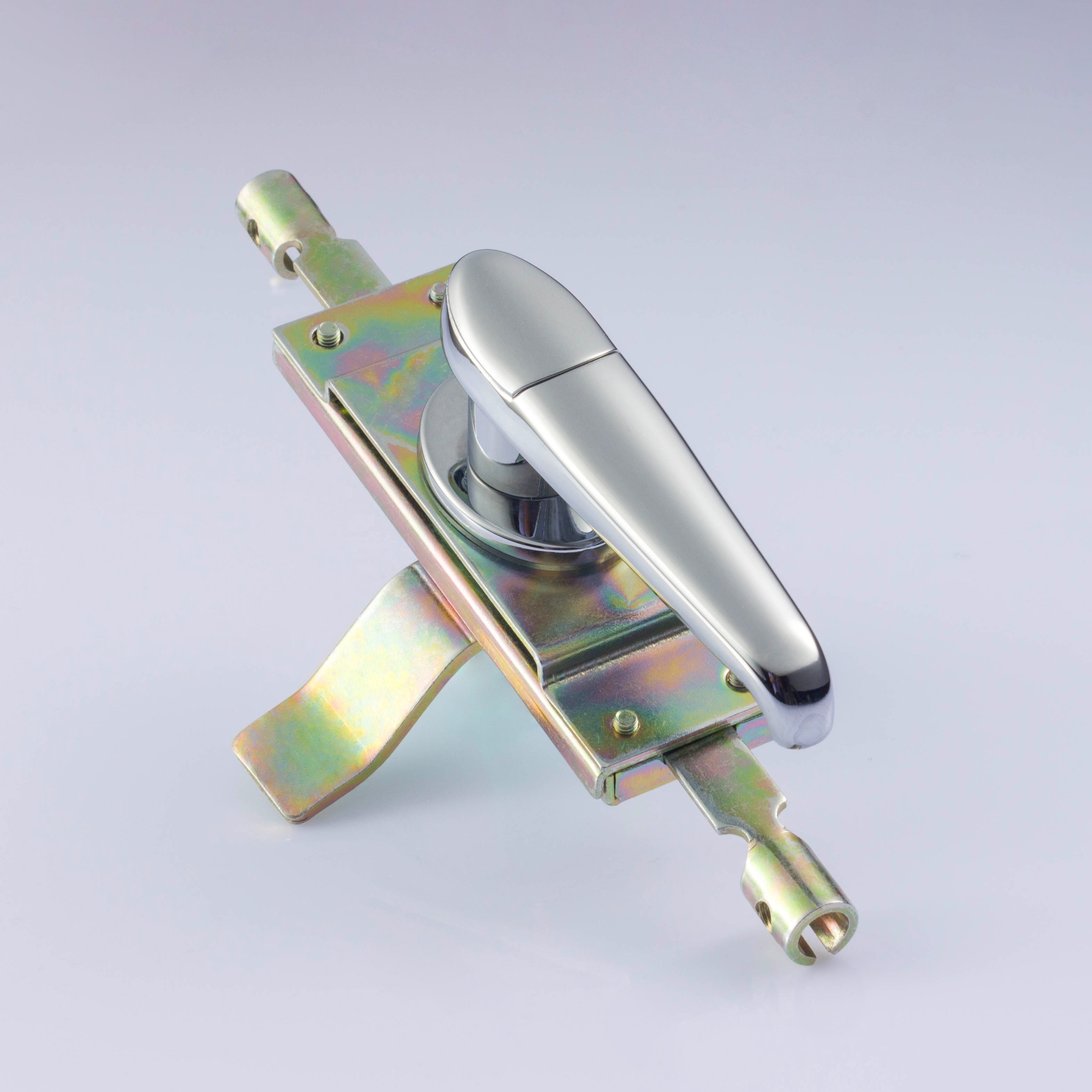 Hengzhu handle lock series MS308-2A-1 Zinc alloy cabinet L handle lock