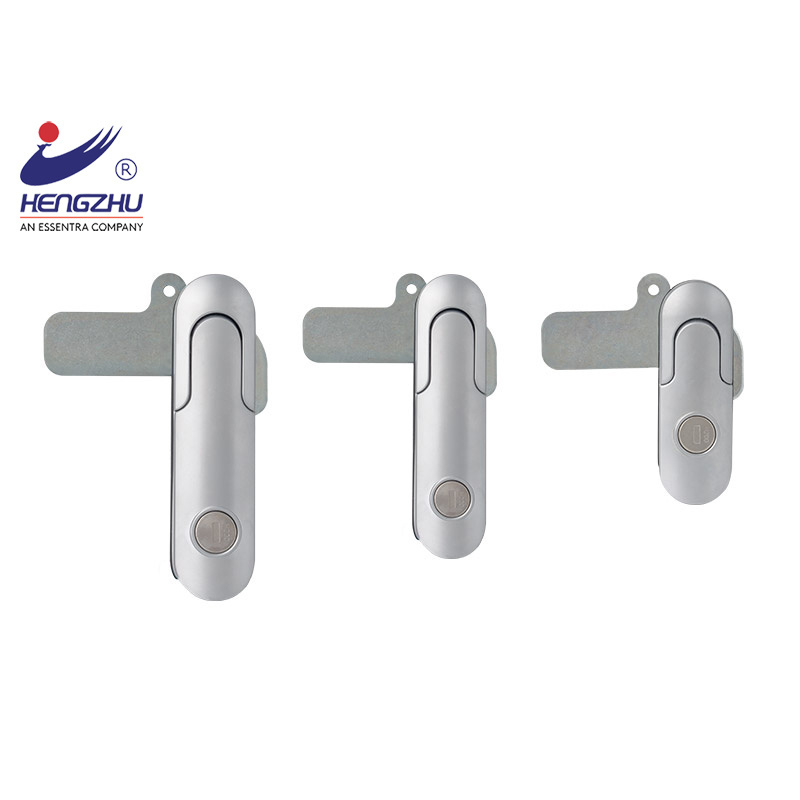 Hengzhu lock AB202 high quality flat key lock electrical panel latch