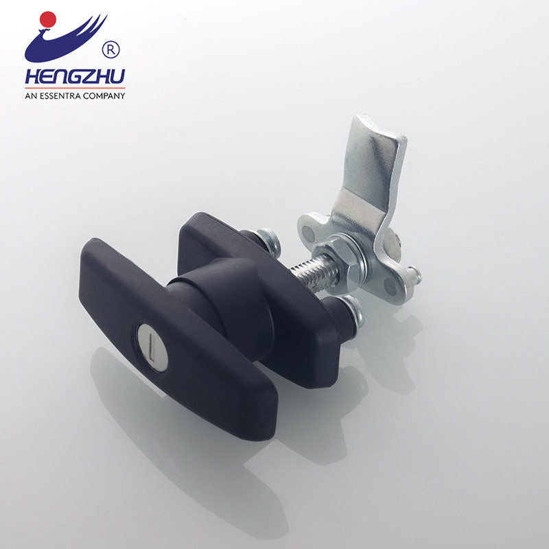 Hengzhu handle lock MS108 abs plastic handle lock with Turn 90 degrees to open the door