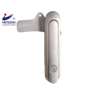 Hengzhu stainless steel lock MS6019S Stainless steel panel door lock french door security lock