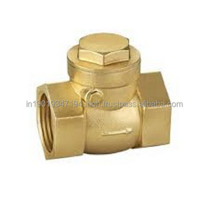 Standard High pressure non return check valve Brass Horizontal Type non-return Swing Check Valve