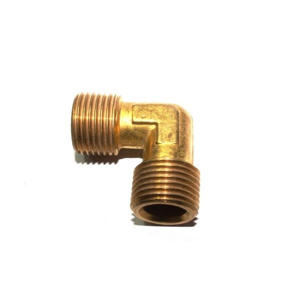 Custom Size Brass Compression  Male Thread 2 Way Connector Elbow on sale by ESS ESS TRADERS