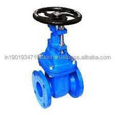 Sluice gate Valve Rubber Soft Seal Ductile Iron Flanged Ends Gate Valve For Water