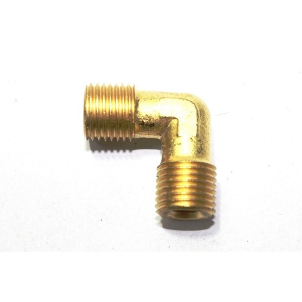 Custom Size Brass Compression  Male Thread 2 Way Connector Elbow on sale by ESS ESS TRADERS