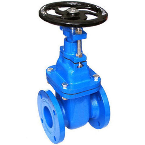 Sluice gate Valve Rubber Soft Seal Ductile Iron Flanged Ends Gate Valve For Water