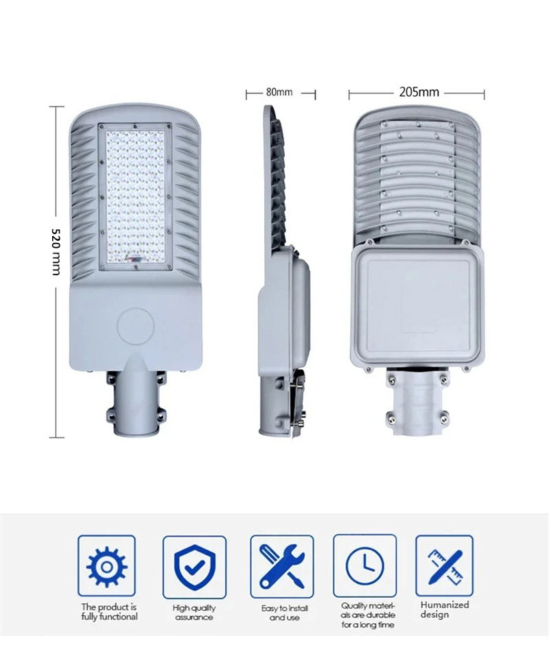 High Lumen 500W Outdoor Solar Street Light with Aluminium Casing 70W Solar Panel 60Ah Lithium Ion Battery Price