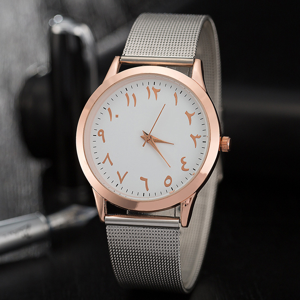 Hot Selling New Design Brand Private Label Arabic Numerals Dial Waterproof Luxury Men Watches