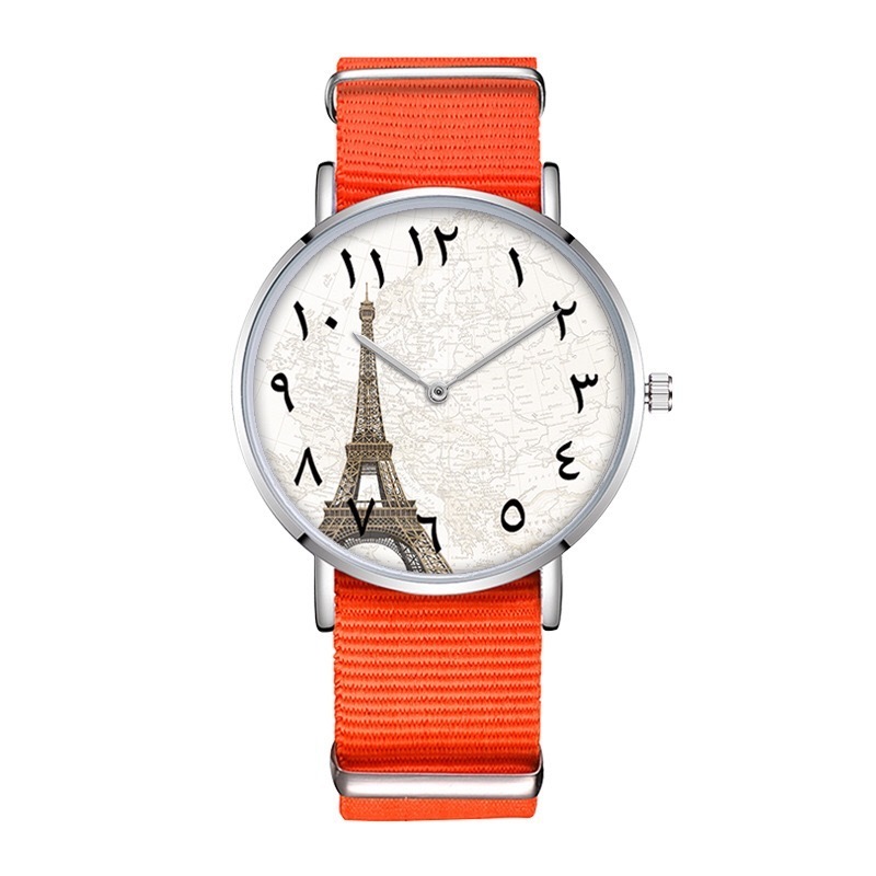 Chinese factory quality minimalist unisex quartz arabic number watches