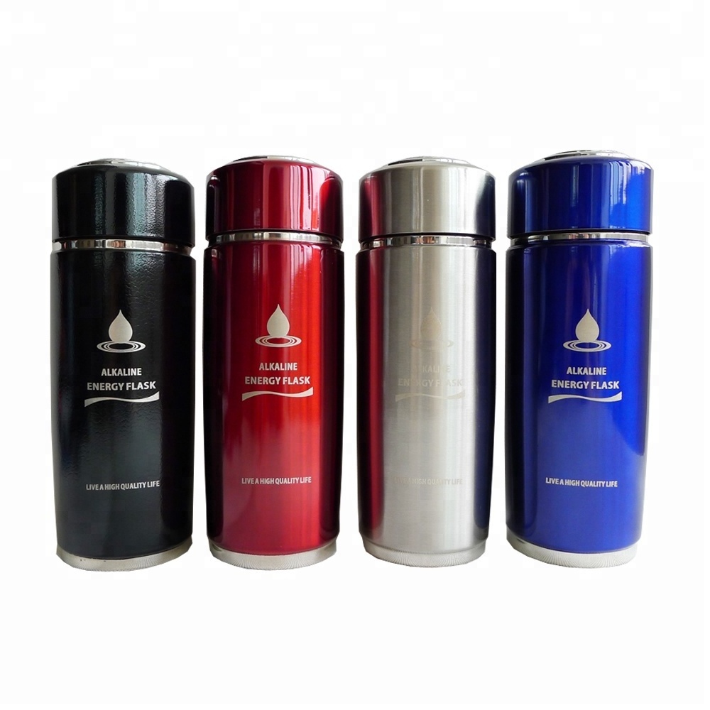 4 Colors Tourmaline Alkaline Water Energy Nano Flask CLASSIC Stainless Steel Vacuum Flasks & Thermoses Small Electric Thermos