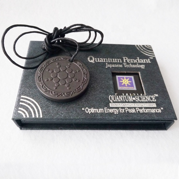 Japanese Technology Sunflower Quantum Scalar Energy Pendants with High Energy