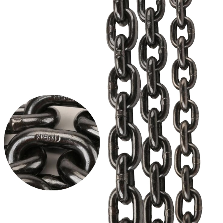 lifting chain G80 Big Size lifting steel short link chain CARGO CHAIN