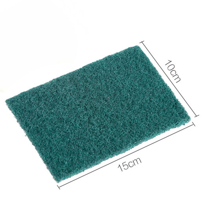 Green Durable Nylon Kitchen Reusable Dish Washing Cleaning Sponge Scouring Pad