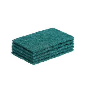 Green Durable Nylon Kitchen Reusable Dish Washing Cleaning Sponge Scouring Pad