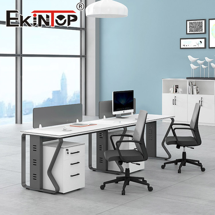 Modern Computer Office Cubicle Workstation Desk Office Furniture Partition Cubicle Workstations Desk for 4 People