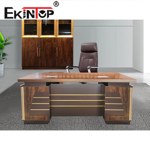 Modern MDF Painting Boss CEO Manager Office Furniture Desk Executive Wooden Office Table Desk for Office Furniture