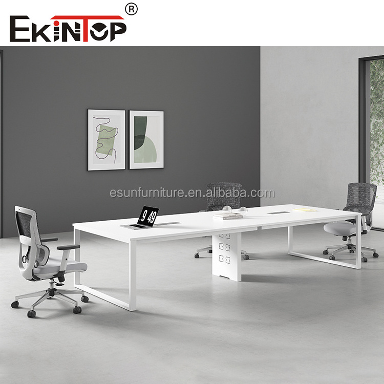 Ekintop Meeting Table Conference Modern Luxury Conference Table Room Furniture Office Conference Tables and Chairs