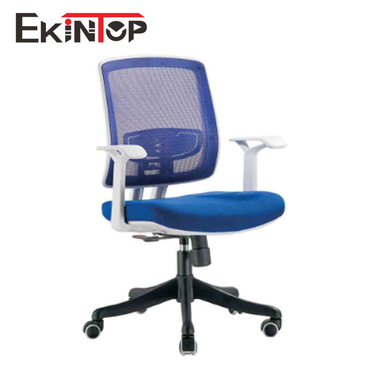 Fashional igo chrome  foot rest mesh seat revolving mesh adjustable office chair