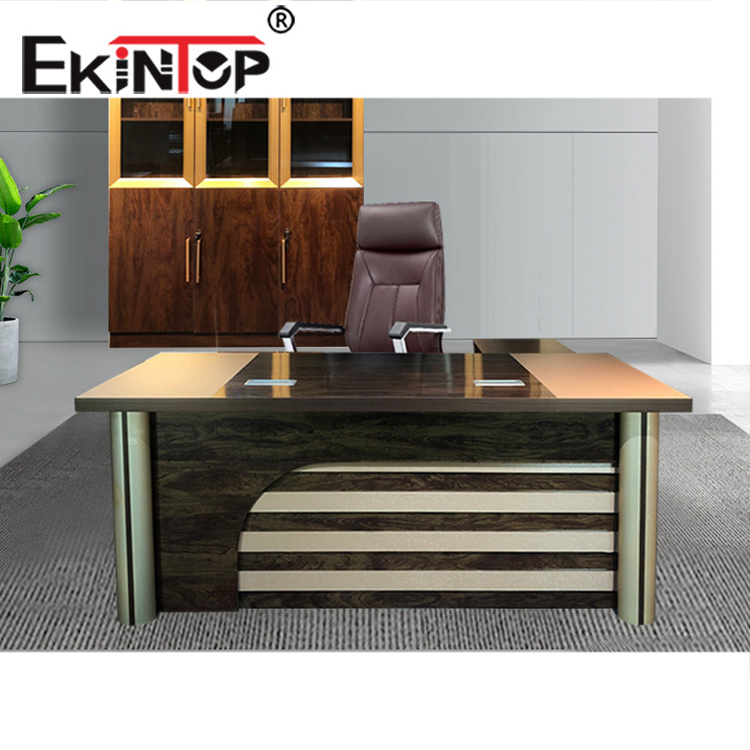 Modern MDF Painting Boss CEO Manager Office Furniture Desk Executive Wooden Office Table Desk for Office Furniture