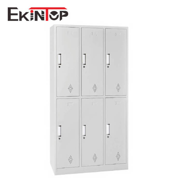 Ekintop hanging clothes locker for luggage file metal smart steel electronic storage lockers with gun