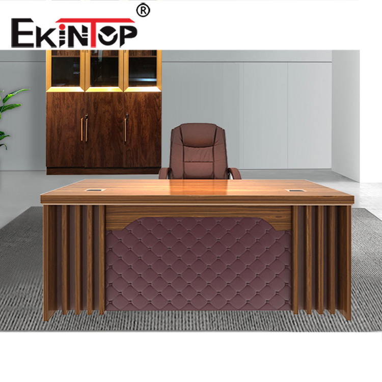 Modern MDF Painting Boss CEO Manager Office Furniture Desk Executive Wooden Office Table Desk for Office Furniture