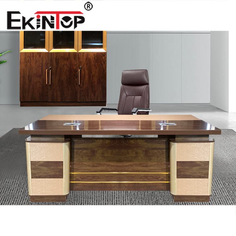 Modern MDF Painting Boss CEO Manager Office Furniture Desk Executive Wooden Office Table Desk for Office Furniture