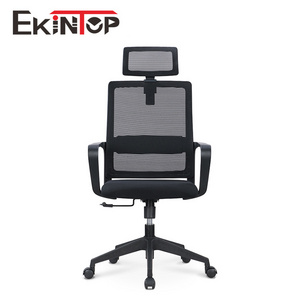 Normal ergonor about a white turning guest office desk chair for headrest