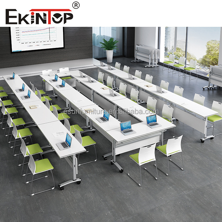 Ekintop Meeting Table Conference Modern Luxury Conference Table Room Furniture Office Conference Tables and Chairs