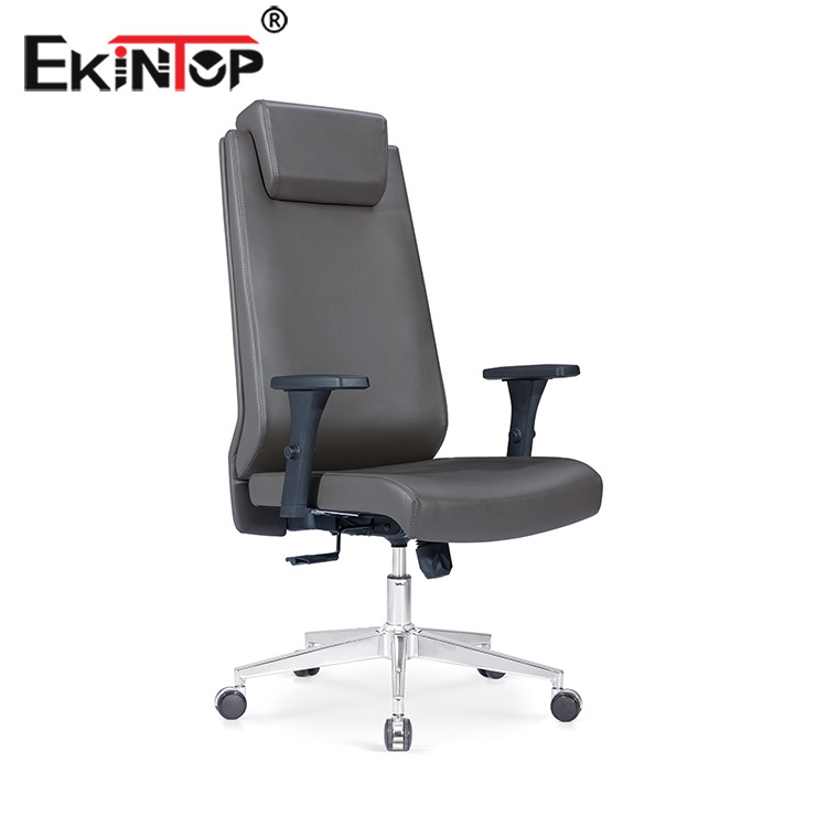 Real leather office chair design for office used, Comfortable office boss chair