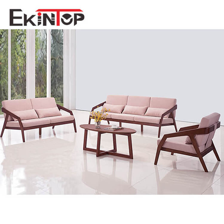 Ekintop pictures of modern teak antique wooden frame fabric sofa furniture set designs