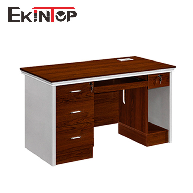 Wooden computer desk with bookshelf /cabinet/ drawer