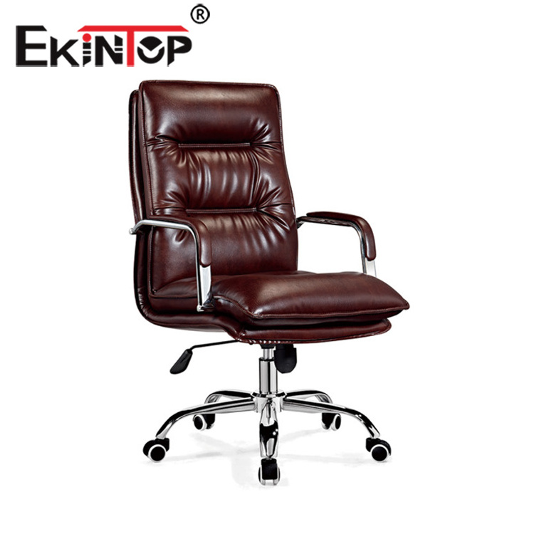 Ekintop heavy duty height adjustable operator office chair with locking wheels