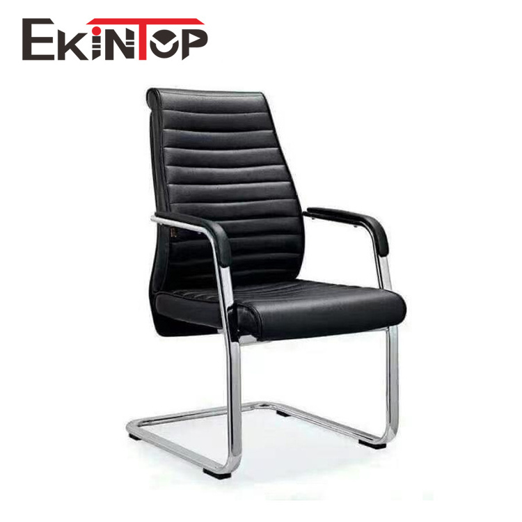 About a white normal ergonor turning guest office desk chair for headrest