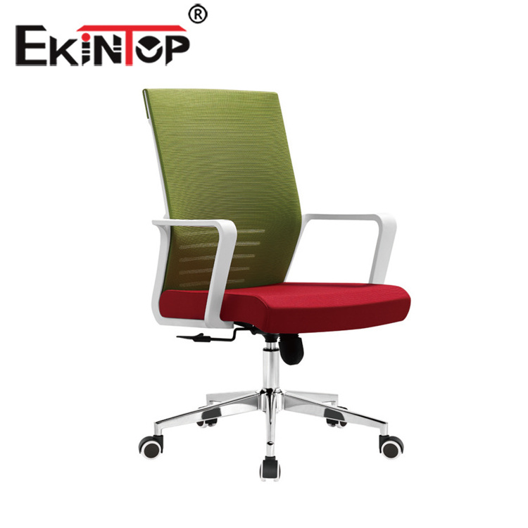 Ekintop cooling leather sling gold office chair