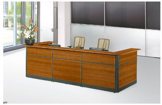 Cheap office furniture front desk small reception desk KM900