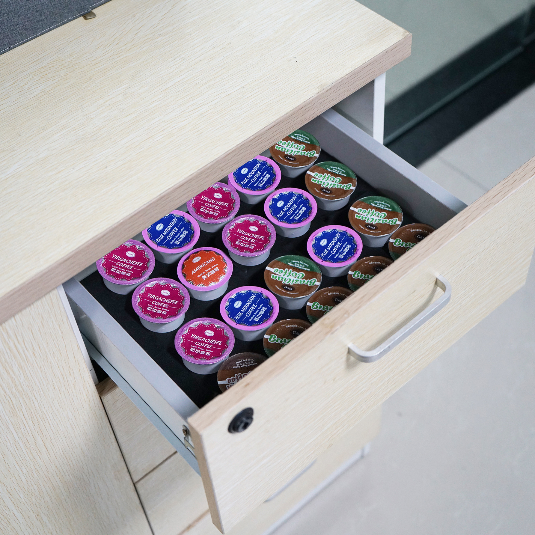 Hotsale Dispensers Stand For Capsules Pod Holder EVA Coffee Storage FOR NESPRESSO Capsule Support