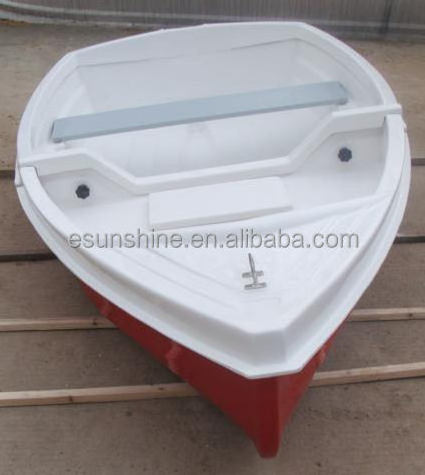 New folding fiberglass fish boat and 2.7m fishing boat and small fishing dinghy