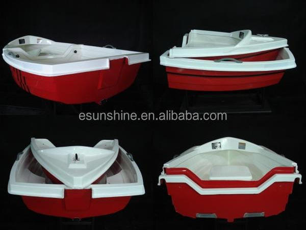 New folding fiberglass fish boat and 2.7m fishing boat and small fishing dinghy