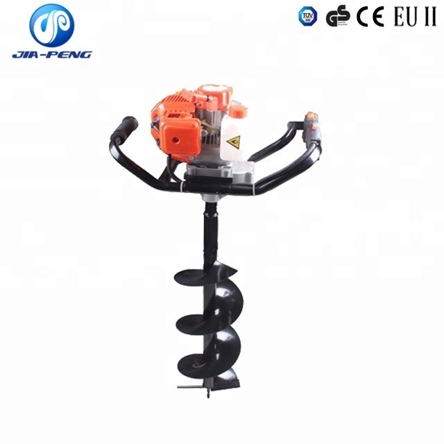 gasoline hole digging tools and 52cc earth auger or post hole digger or ground drill machine and tree planting machine