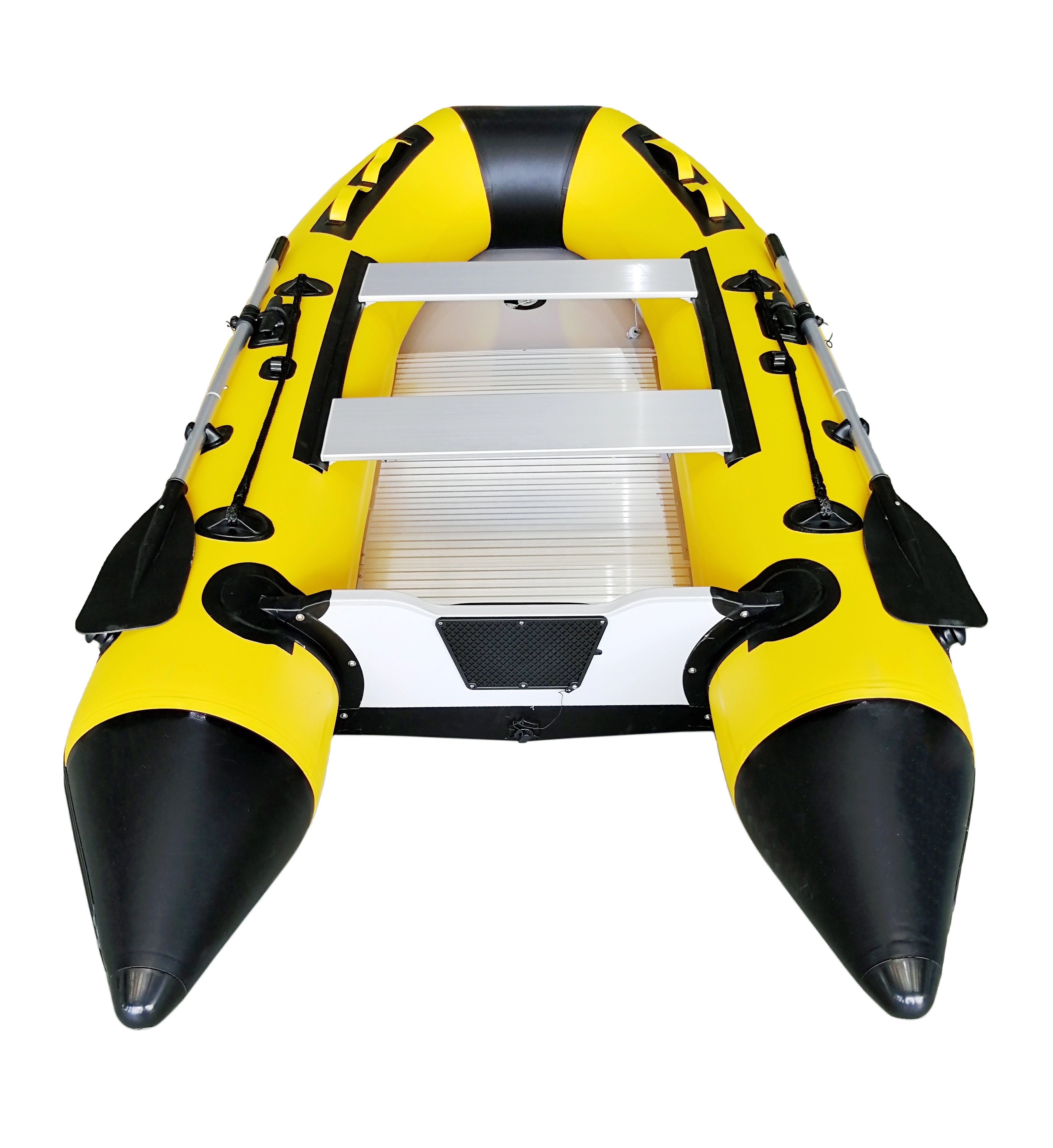 0.9 mm PVC inflatable marine PVC boat with aluminum floor and aluminum seat for 4 persons boat