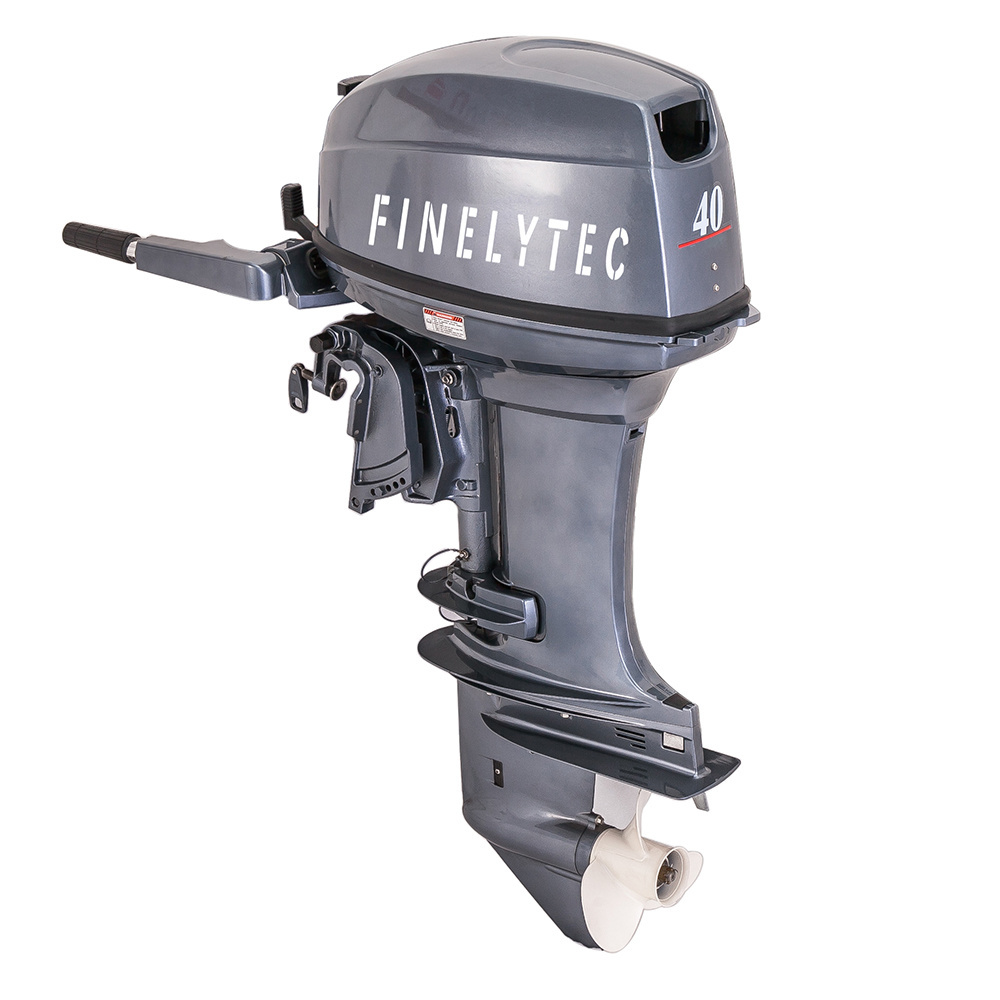 electric start 2 stroke 40 hp outboard engine for fishing boat with big power boat motor