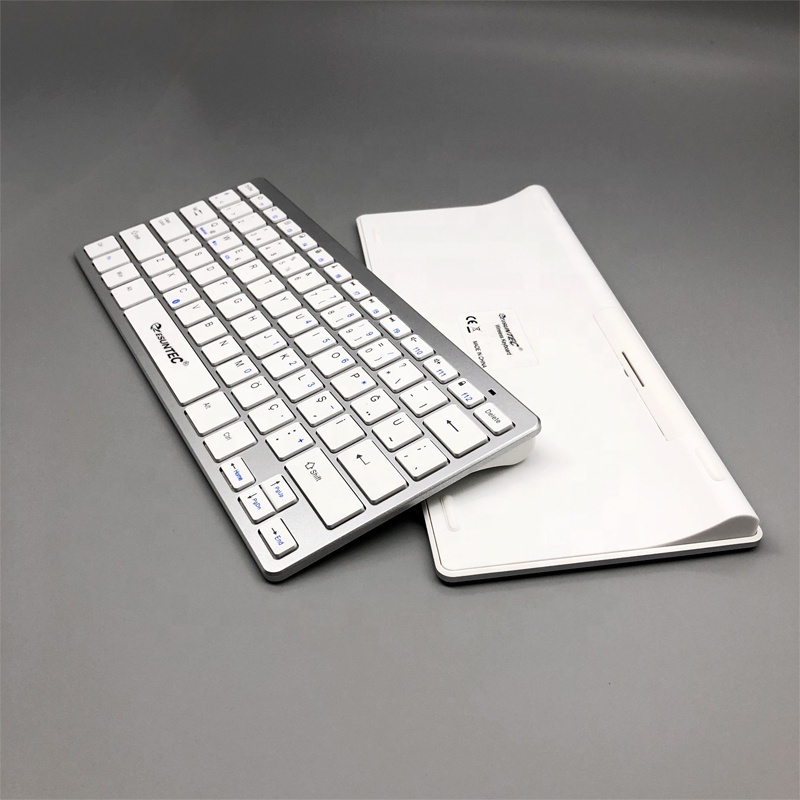 High quality 2.4G Wireless Keyboard BT 5.0 78 Chocolate Keys Slim Scissors Business Keyboard BT-001